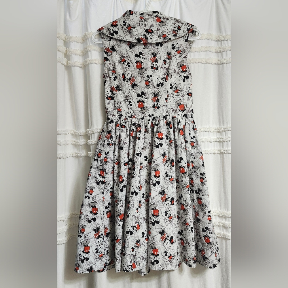 Rare, Vintage Disney Dress with Mickey and Red Accents. FINAL Reduced Price! - Picture 9 of 13